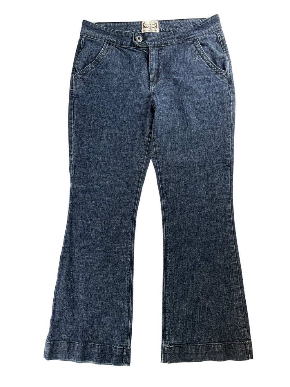 Levi Strauss Signature Low Rise Trouser Jeans Women’s 14 Bootcut Flare Stretch
